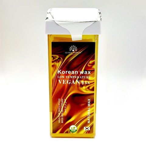 Віск для депіляції у картриджі Global Fashion, Vegan wax, 100мл, Natural Nat-0614 фото