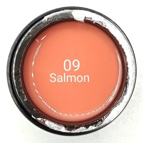 Гель для наращивания ногтей Queen Nails № 09 Salmon (камуфлирующий) 15 г 003734 фото
