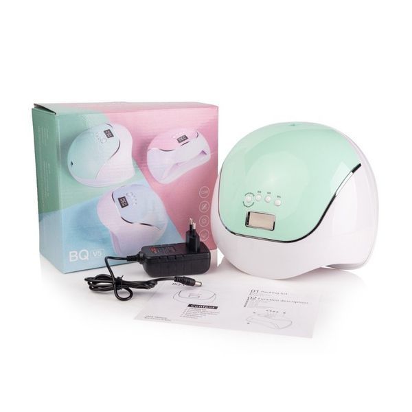 UV/LED лампа SUN BQ-V5 120 Вт. Зелёная 007411 фото