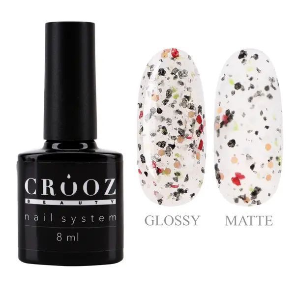 Crooz Закріплювач для гель лака Top Dots №5 8мл Nat-0075 фото
