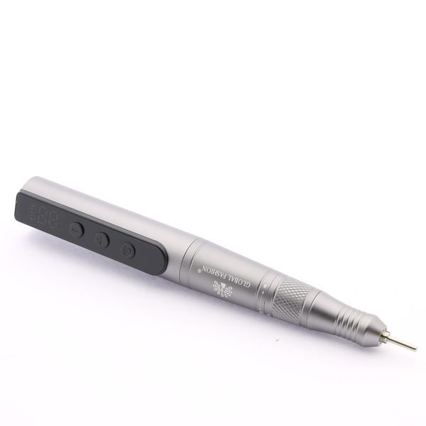 Аккумуляторный аппарат для маникюра и педикюра Global Fashion T7A на 35000RPM Graphit Grey Nat-0126 фото