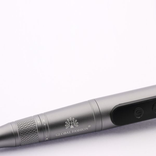 Аккумуляторный аппарат для маникюра и педикюра Global Fashion T7A на 35000RPM Graphit Grey Nat-0126 фото