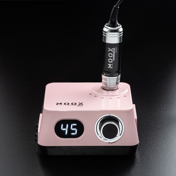 Фрезер Moox Professional X503 для манікюру та педикюру на 45 000 об/хв. та 70W. (Рожевий) 008411 фото