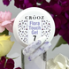 Гель для наращивания ногтей с сухоцветами Crooz Flora Touch Builder Gel 15мл. №07 Mary167 фото 5